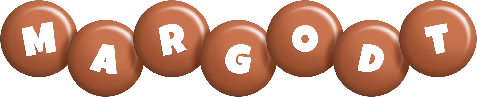 Margodt candy-brown logo