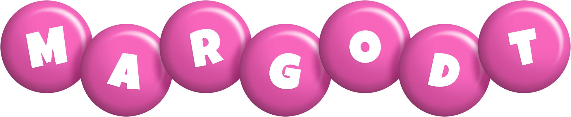 Margodt candy-pink logo