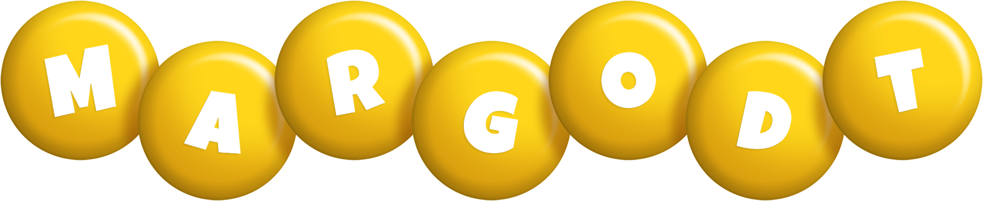 Margodt candy-yellow logo