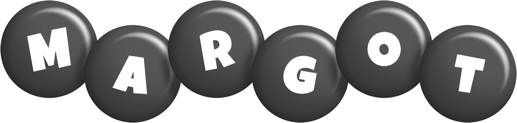 Margot candy-black logo