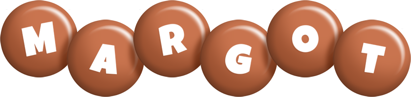 Margot candy-brown logo