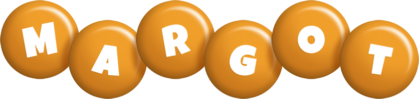 Margot candy-orange logo