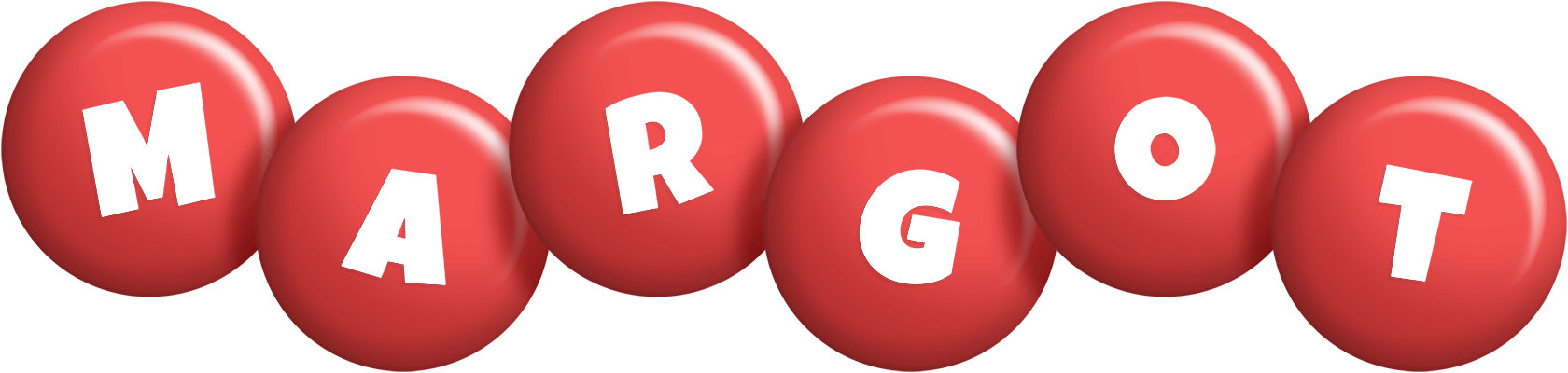 Margot candy-red logo