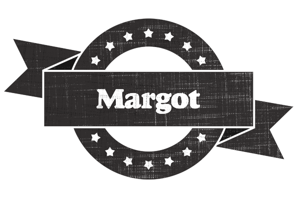 Margot grunge logo