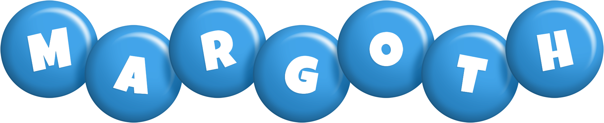 Margoth candy-blue logo