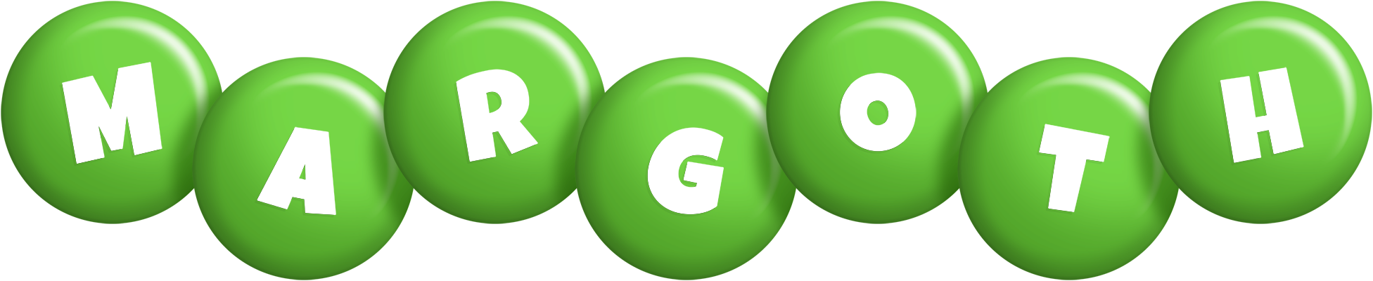Margoth candy-green logo