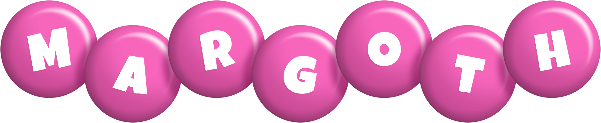 Margoth candy-pink logo
