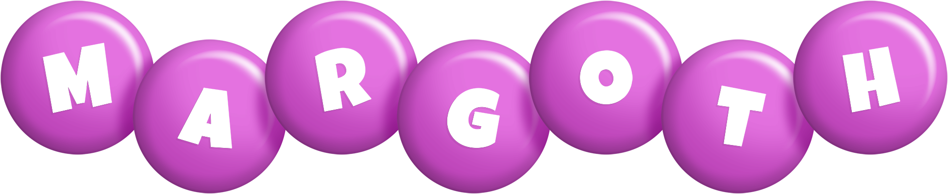 Margoth candy-purple logo