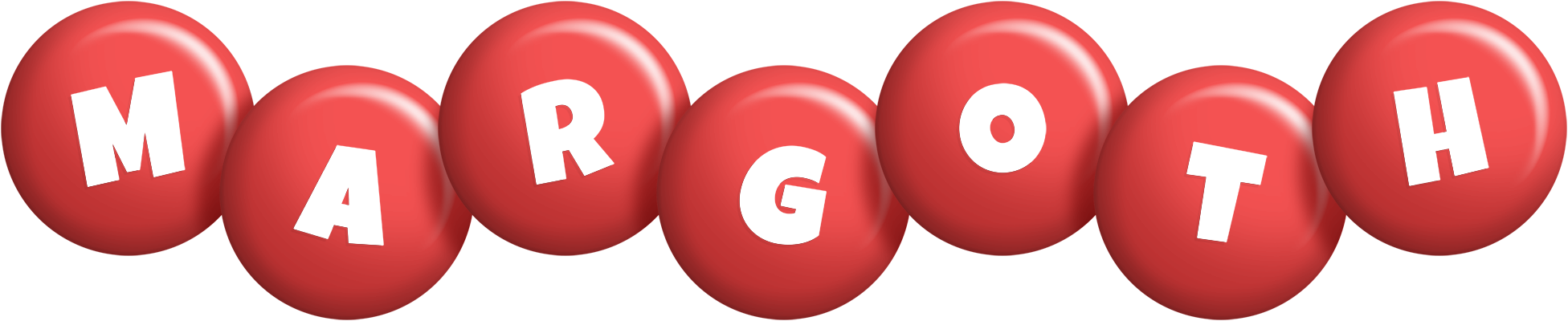 Margoth candy-red logo