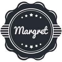 Margret badge logo