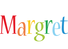 Margret birthday logo