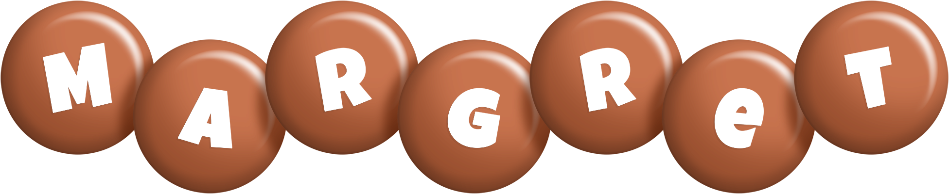 Margret candy-brown logo
