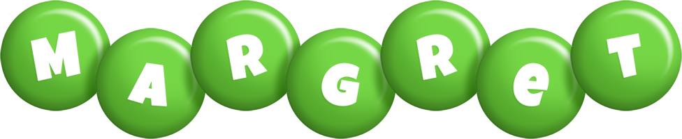 Margret candy-green logo