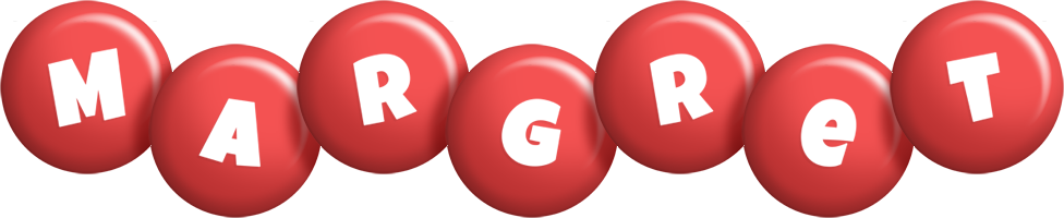 Margret candy-red logo