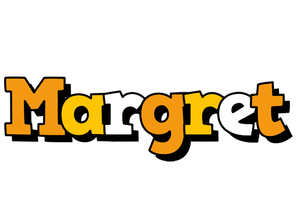 Margret cartoon logo
