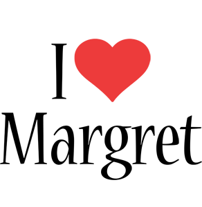 Margret i-love logo
