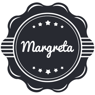 Margreta badge logo