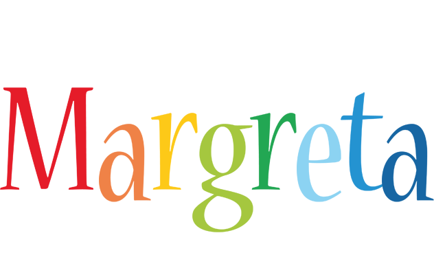 Margreta birthday logo