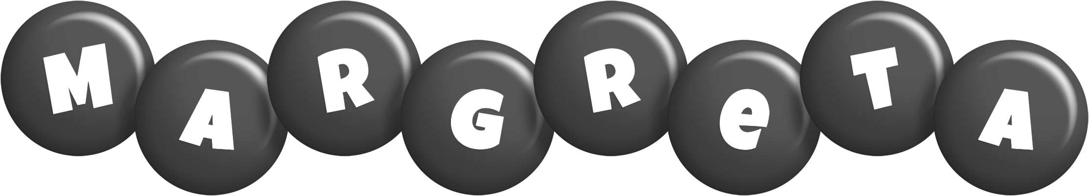 Margreta candy-black logo