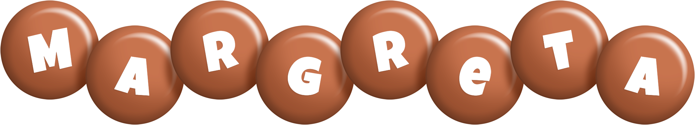 Margreta candy-brown logo