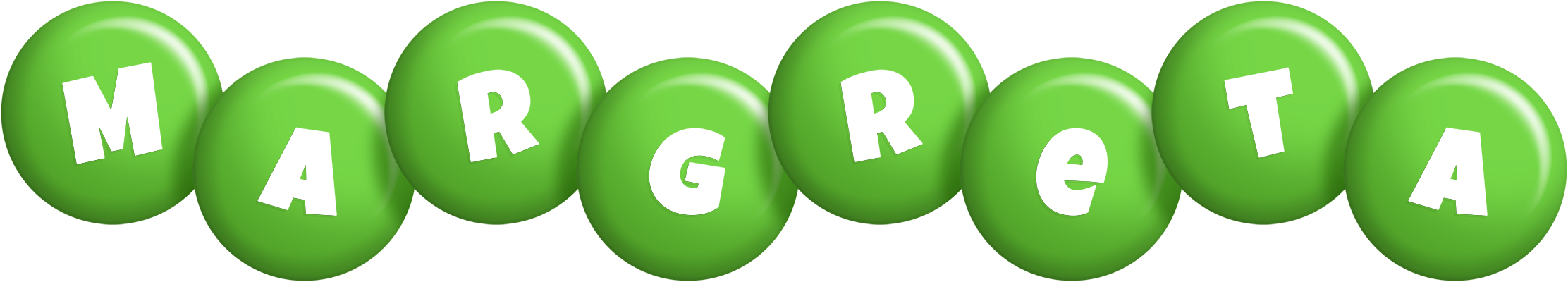 Margreta candy-green logo