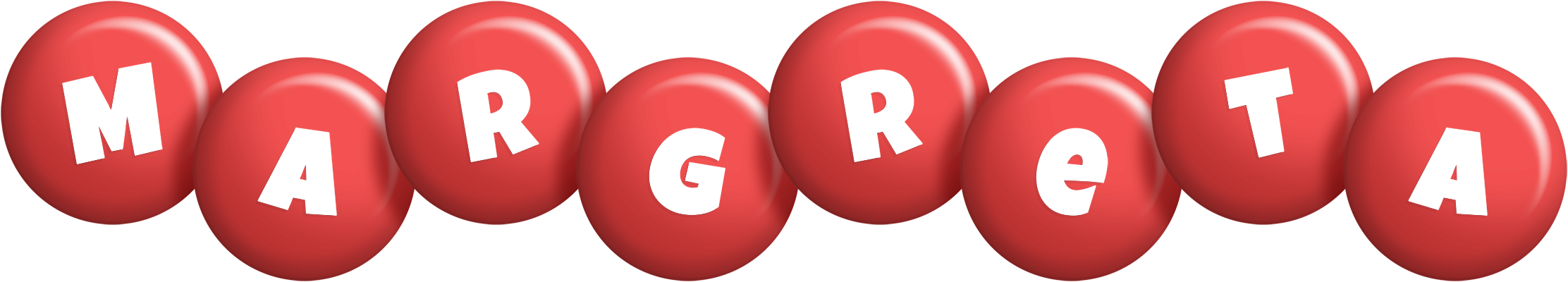 Margreta candy-red logo