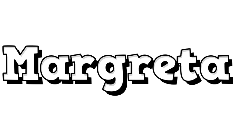 Margreta snowing logo