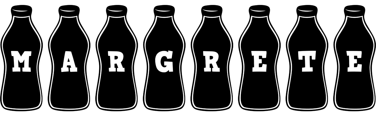 Margrete bottle logo