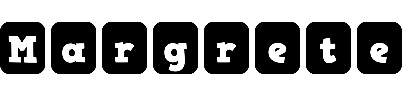 Margrete box logo