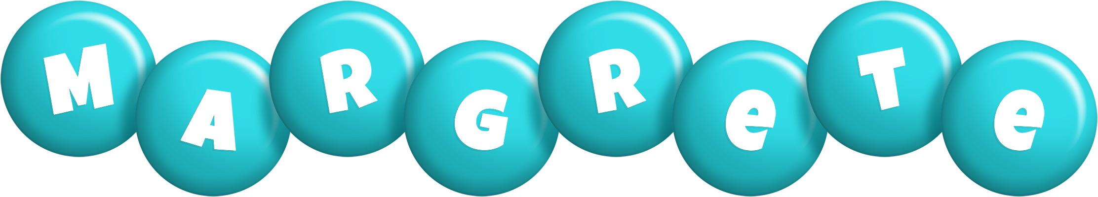 Margrete candy-azur logo