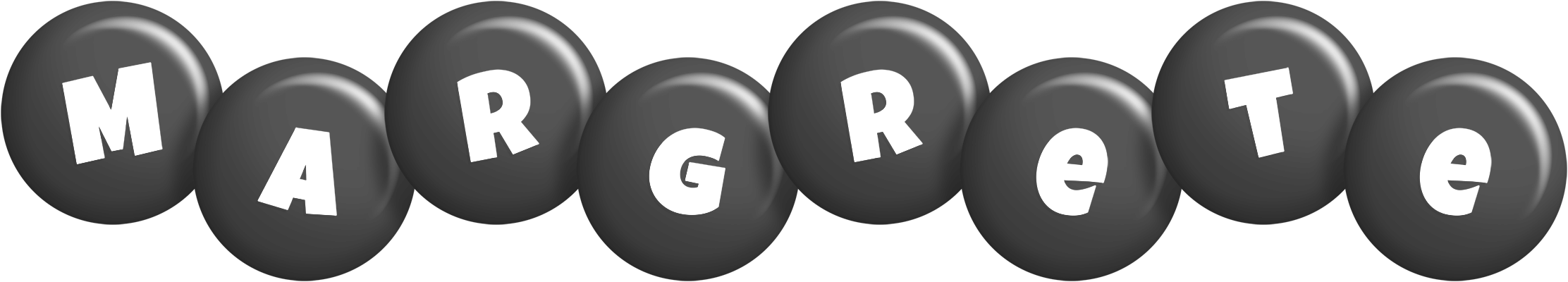 Margrete candy-black logo