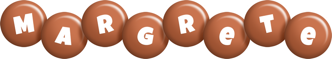 Margrete candy-brown logo