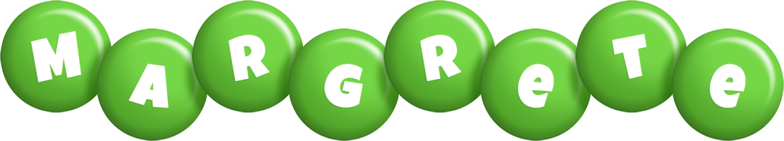 Margrete candy-green logo