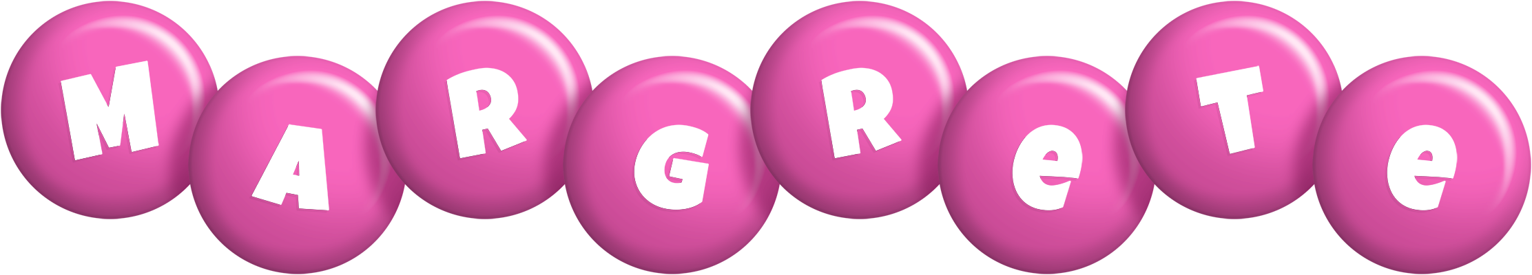 Margrete candy-pink logo