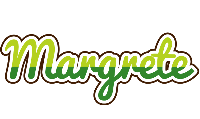 Margrete golfing logo