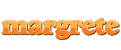 Margrete orange logo