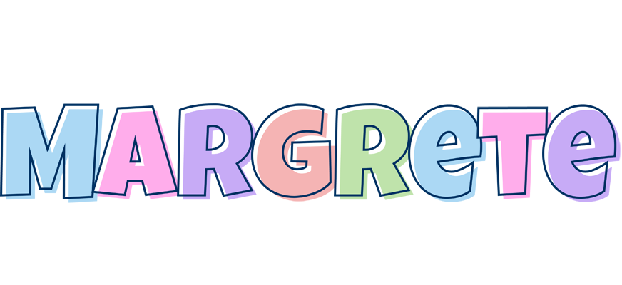 Margrete pastel logo