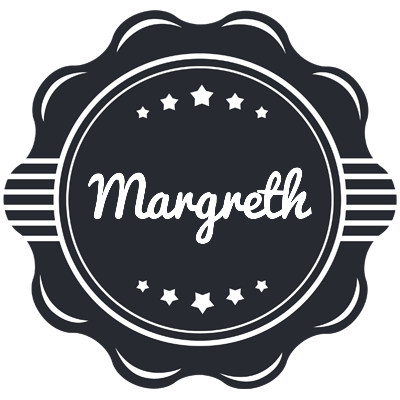 Margreth badge logo