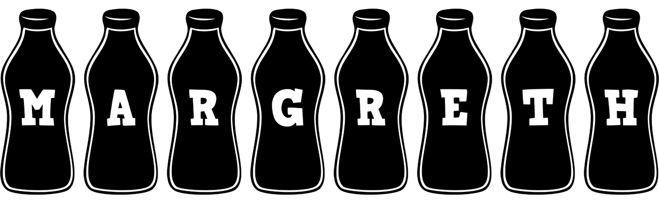 Margreth bottle logo