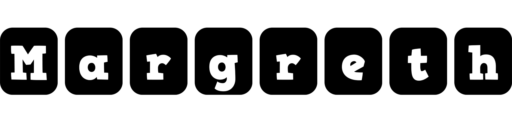 Margreth box logo