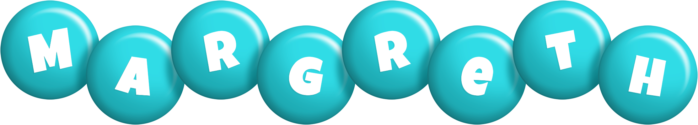 Margreth candy-azur logo