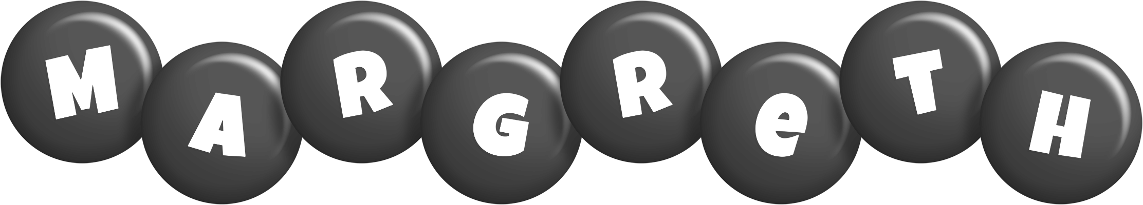 Margreth candy-black logo