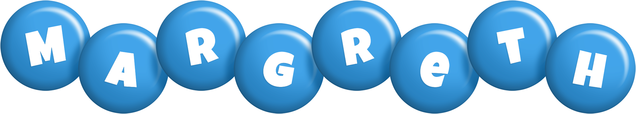 Margreth candy-blue logo