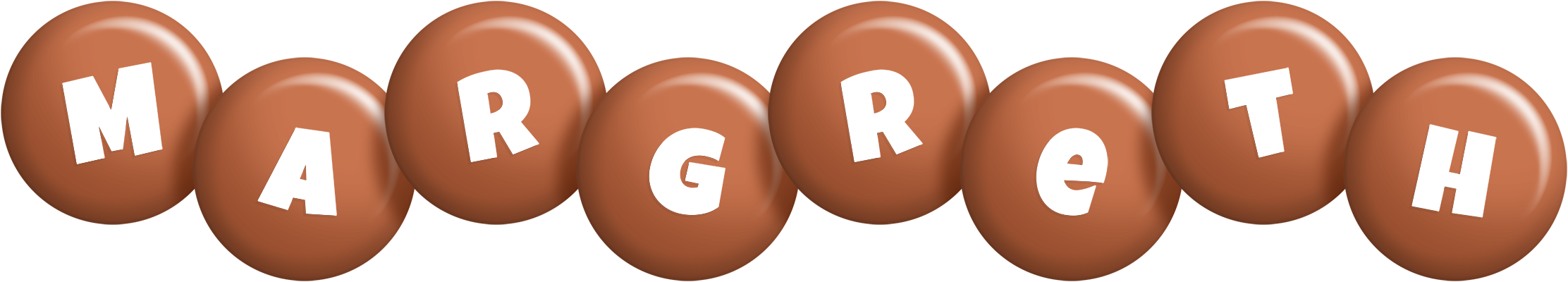 Margreth candy-brown logo