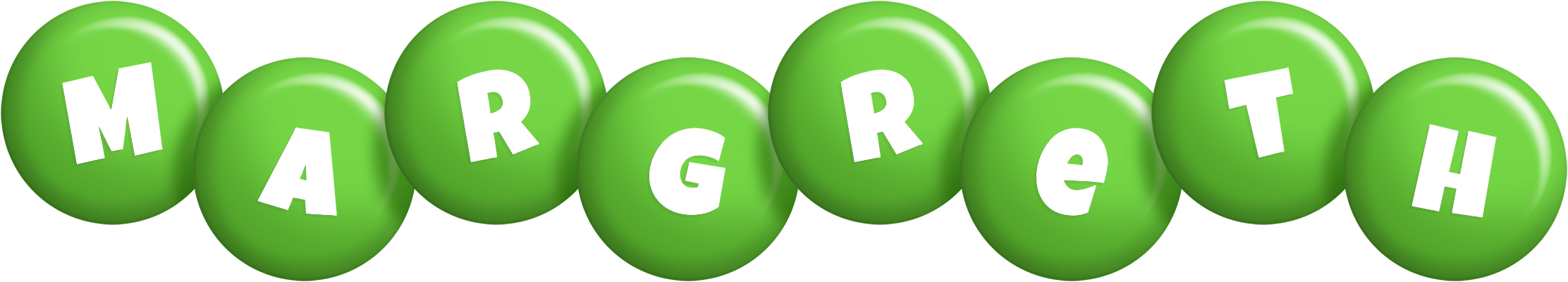 Margreth candy-green logo