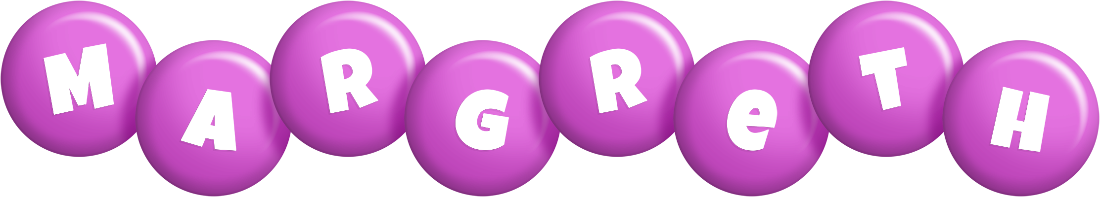 Margreth candy-purple logo