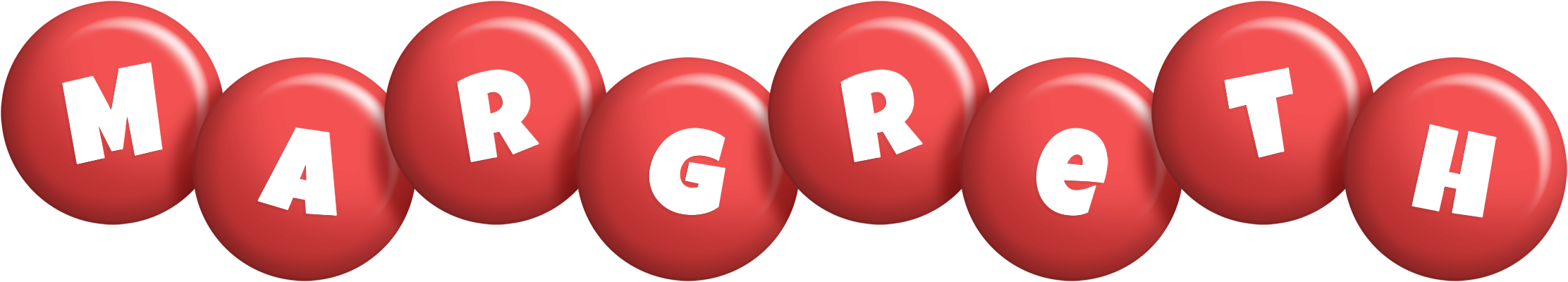 Margreth candy-red logo
