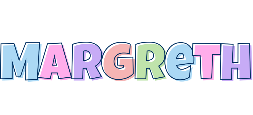 Margreth pastel logo