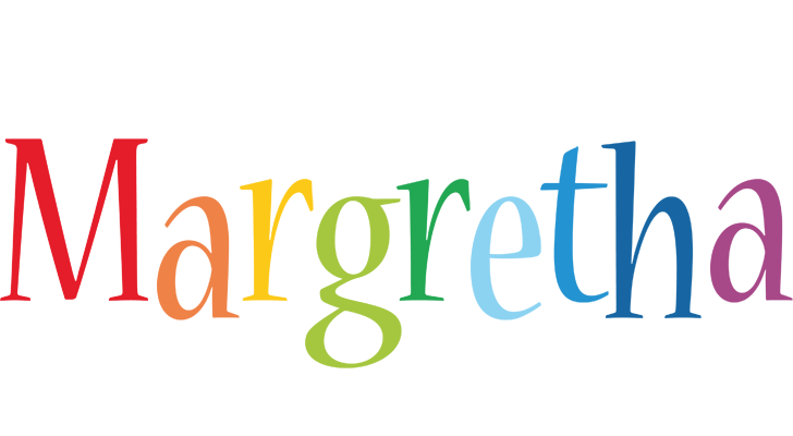 Margretha birthday logo