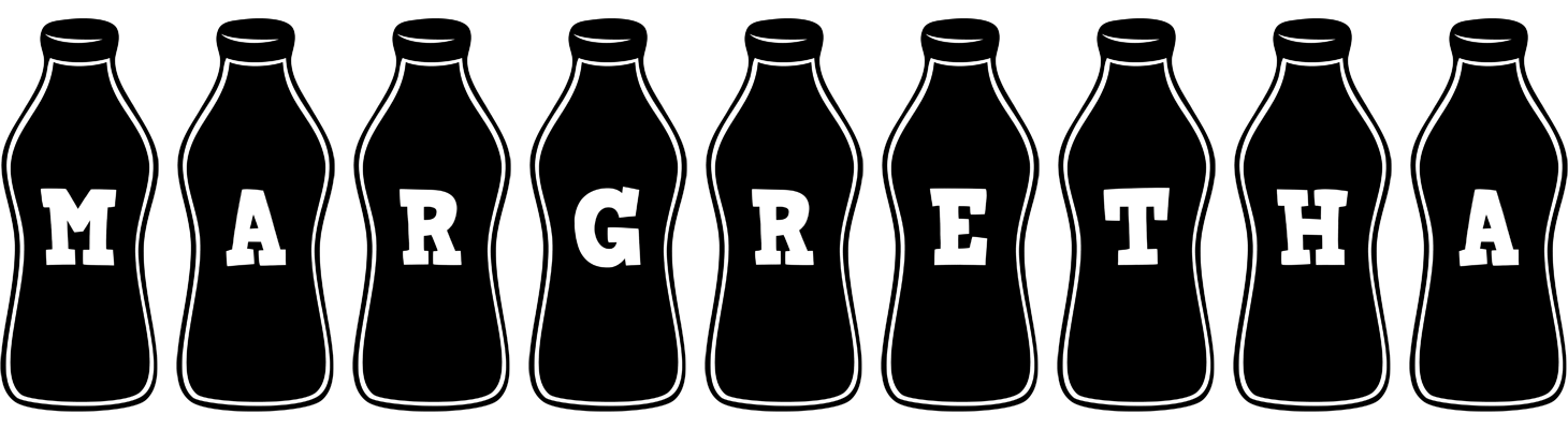 Margretha bottle logo